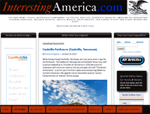 Tablet Screenshot of interestingamerica.com